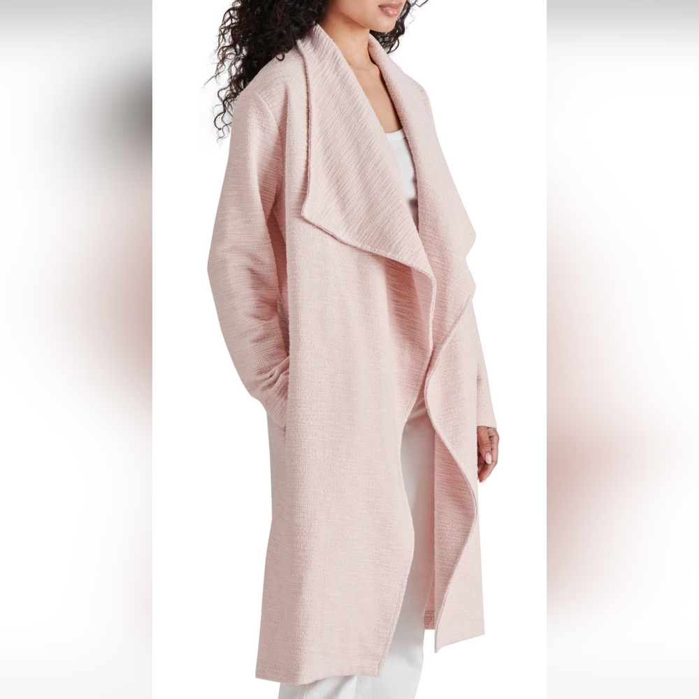 *1 Left!* NWT STEVE MADDEN | $109 Duster Coat in Black XS/S - Picture 7 of 8